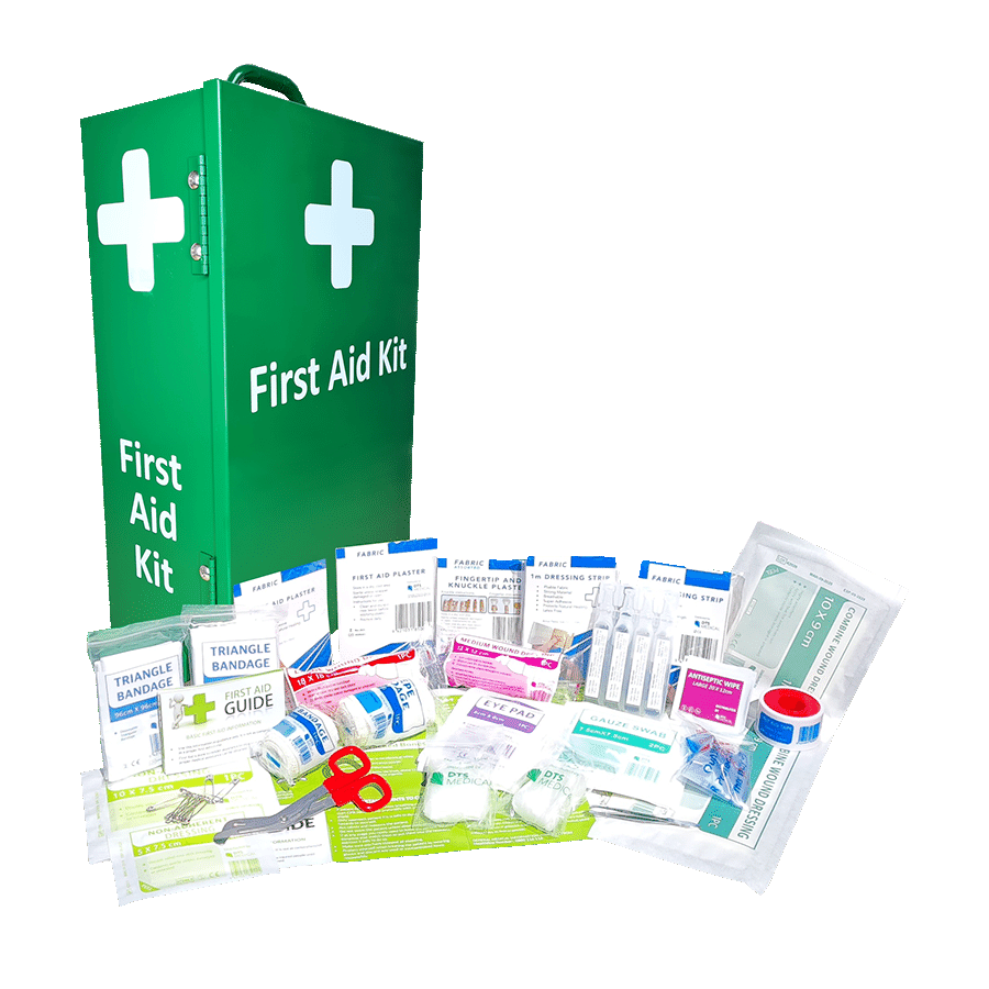 Workplace 1-25 Metal Wall Mountable Portrait First Aid Kit