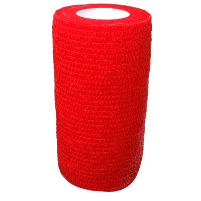 Red Cohesive Bandages (Various Sizes)