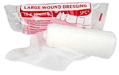 Wound Dressing Absorbent Pad & Bandage Combination