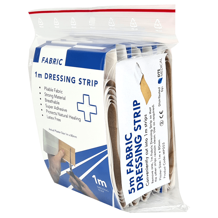 Fabric Plaster Dressing Strip 8cm x 5m Cut to length required