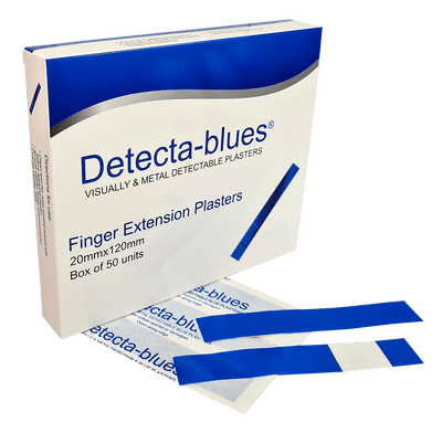 Blue Plasters Metal Detectable Extention Large Box 50