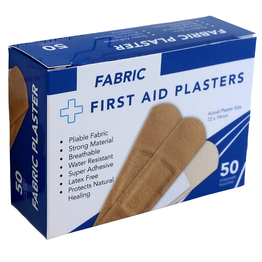 Fabric Plasters Regular 50's Boxed
