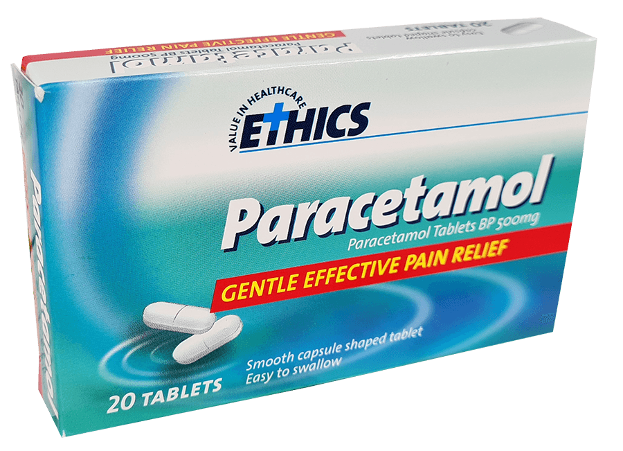 Paracetamol Pain Relief box of 20's - 500mg