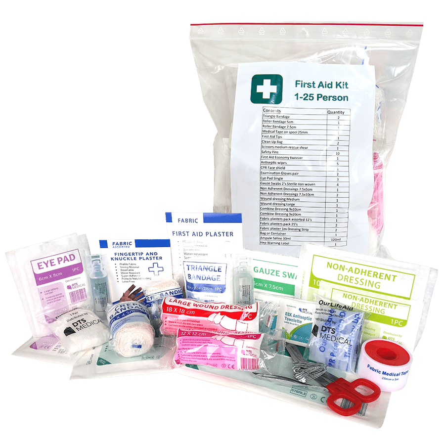 1-25 Person First Aid Kit REFILL