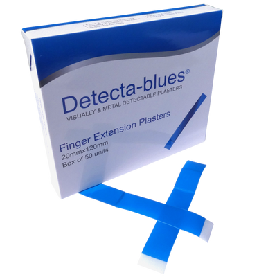 Blue Plasters Metal Detectable Extention Large Box 50