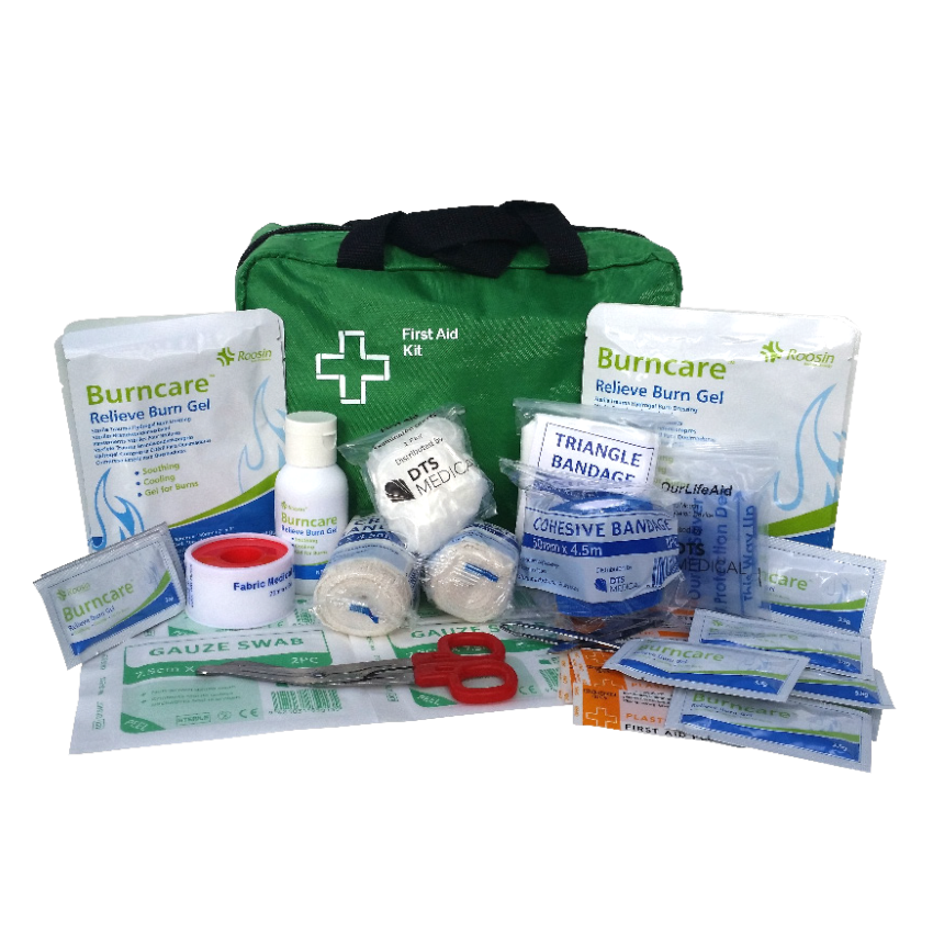 Medium Commercial Burns First Aid Kit Soft Pack