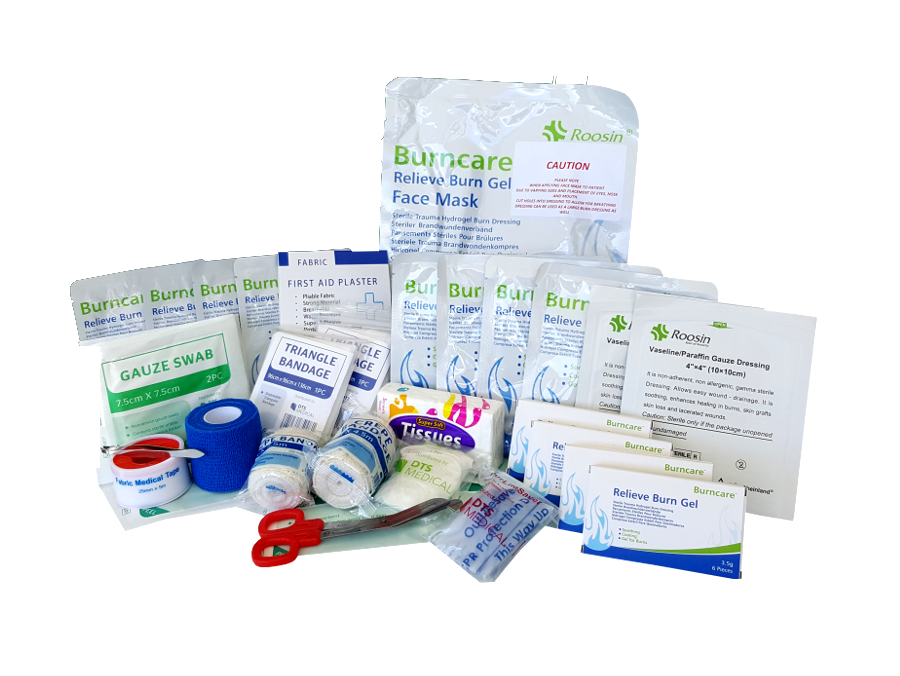 Large Burns First Aid Kit Refill